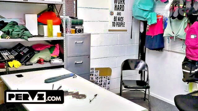 crystal chase - pervert guard ass fuck