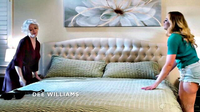roleplay, milf, lesbian - dee williams casting
