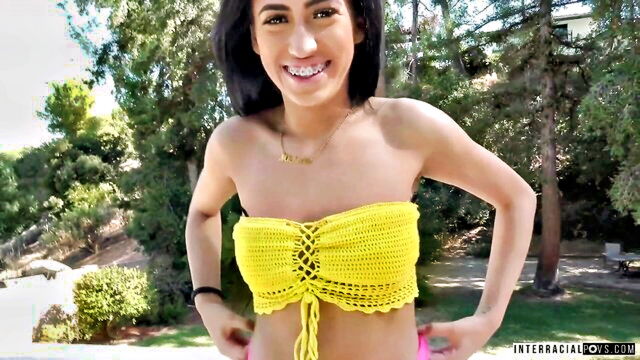 edible, brunette, edible aubrey - arabian aubrey ass fuck