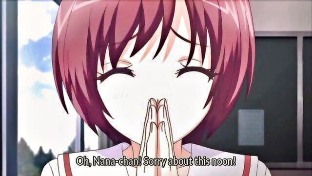 busty teen, schoolgirl, uniform - anime busty train fuck