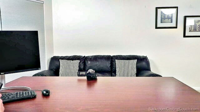 teen, threesome, double penetration - backroom casting couch juniper