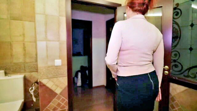 milf, big ass, big tits - indigo sin stepson dick