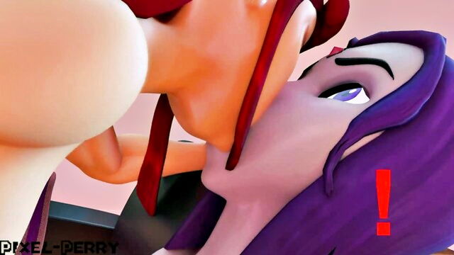 sports, anal sex, teen titans - futa raven ass fucks starfire