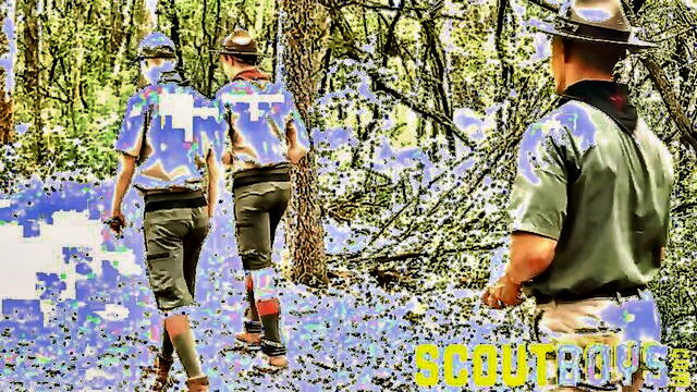rimming, uniform, blowbang - scout leader fucks twinks
