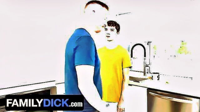 handjob, submissive, twink - stepmom appreciates stepson with rough sex