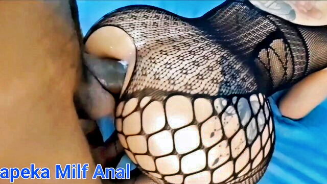 big ass, anal, big cock - phat ass brunette milf bbc