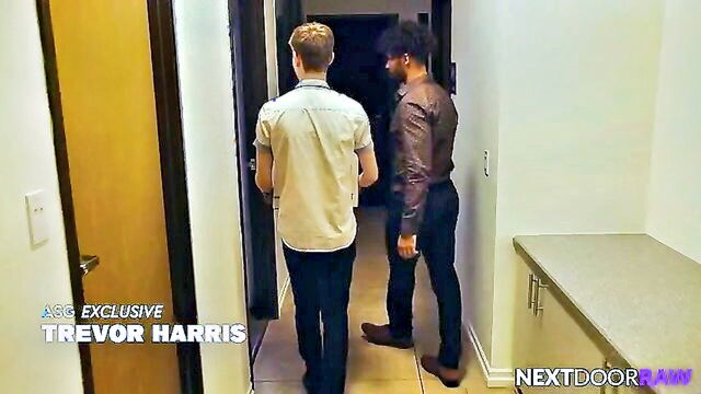 interracial, deepthroat, doggystyle - office flip fuck