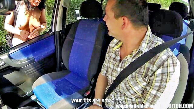czech bitch car ravaged : Czech Bitch