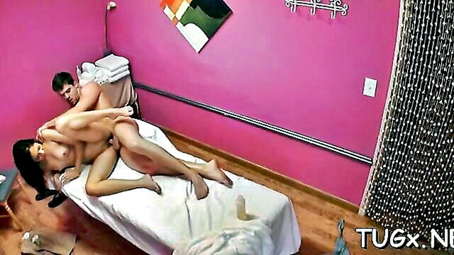 asian babe enjoys combining massage and intense sex in steamy video : suqitera