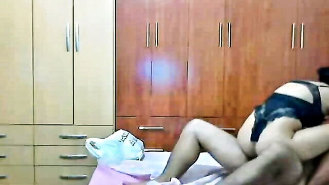 indian wife black lingerie