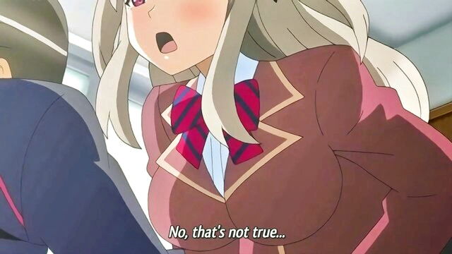 blonde, pigtails, schoolgirl - mind control hentai teenกหญ