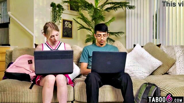 teen, uniform, young - cheerleader blowjob diego hernandez