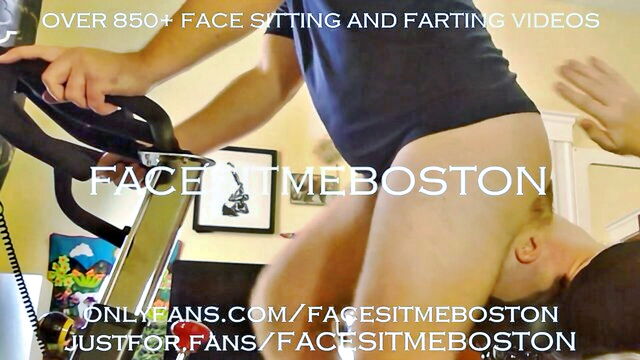 facesitmeboston - bike seat facefucking