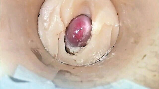 deep pussy cumshots close up