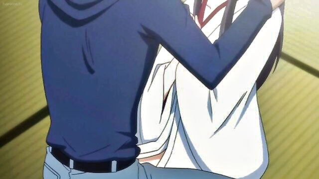 pussy licking, orgasm, fingering - anime bride fingered lesbian