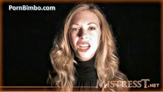 Mistress T - mistress t dominates stroking
