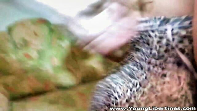 couch, crazy, sex - blonde teen facial fuck