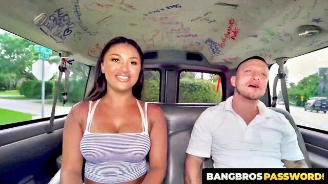 Alice Andrea - alice andrea car boobs Bang Bros Network