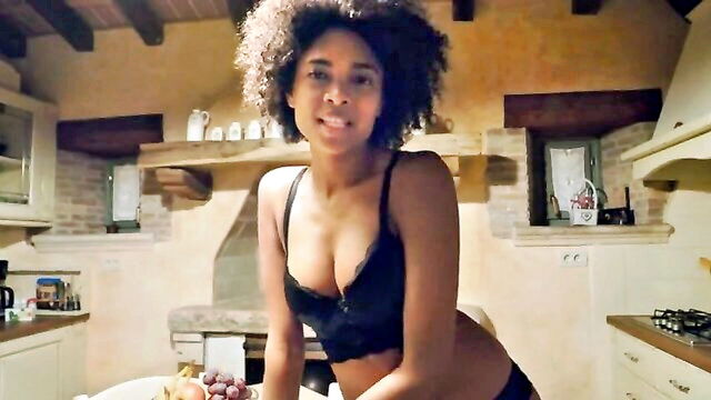 deepthroat, amateur, facial - deepthroat cock facial ebony babe