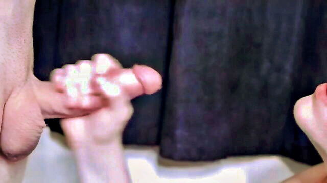 sexy milf mouthful of cum