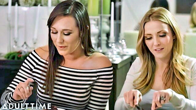 Georgia Jones, Karla Kush - amateur wife lured into lesbian encounter   may 10th 2021 Adult Time