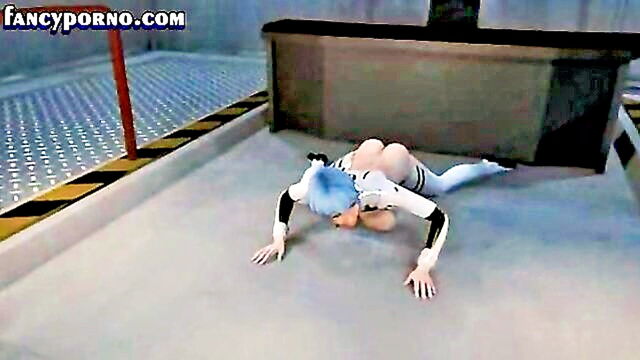 cartoonish prostitute receives large breasts and gets penetrated and covered in semen : fancy561