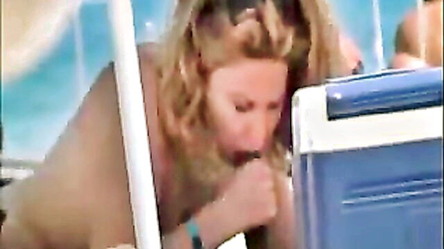 nude beach sex, nude beach porn, nude beach - nudist couples on the beach