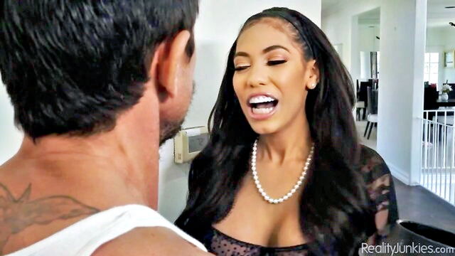 gia milana - gia milana big ebony cock