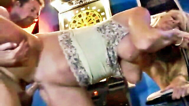 punishment of blonde milf