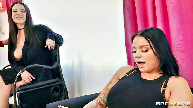Angela White, Payton Preslee - babe sharing cock angela white payton preslee