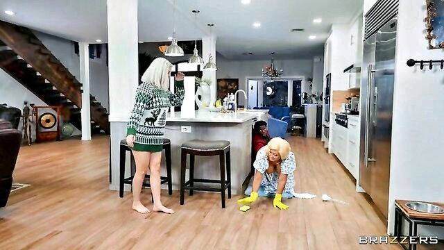 Gia Ohmy, Seka Black - bad boy gilf action