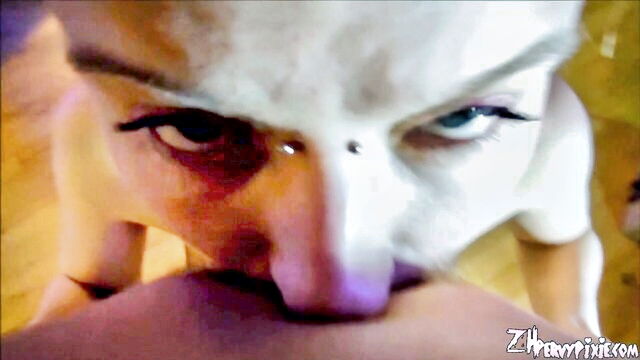 pervy pixie, deepthroat, humiliation - face slapping deepthroat