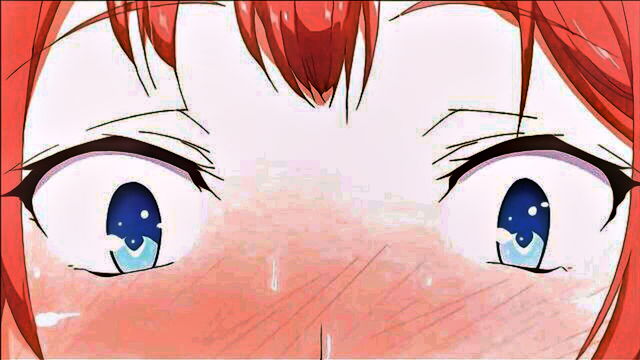 animation, ahegao, harem - pink ahegao hentai