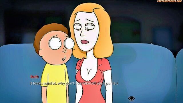 cartoon, butt, big boobs - rick and morty milf episode 5