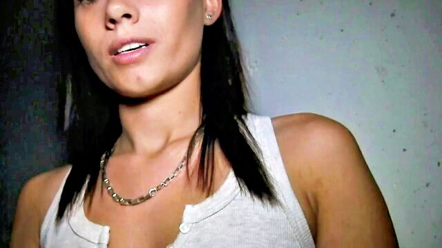 blowjob, big cock, amateur - tina walker facial public