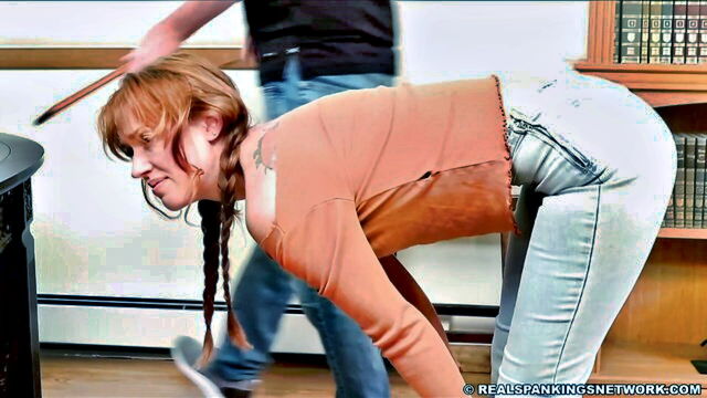 pain, real spankings network, humiliation - cara spanked by principal