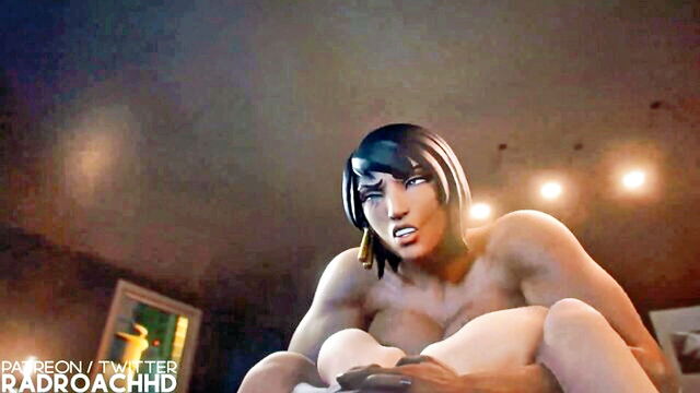 mercy, overwatch, pharah - pharah creampie futa creampie