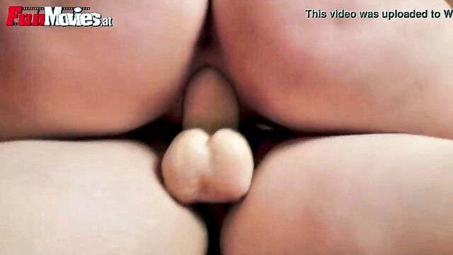 lesbian, doggystyle, teen - milf strapon sex