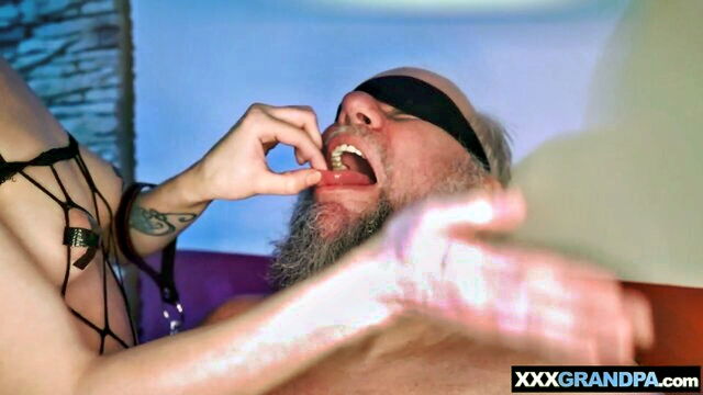 nikki fox - domina teen grandpa fuck