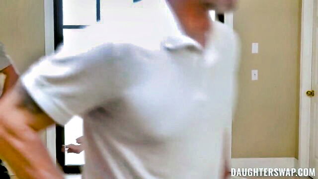 Laney Grey, Chanel Camryn, Jack Vegas, Mike Mancini - swappz bathroom scene Swappz