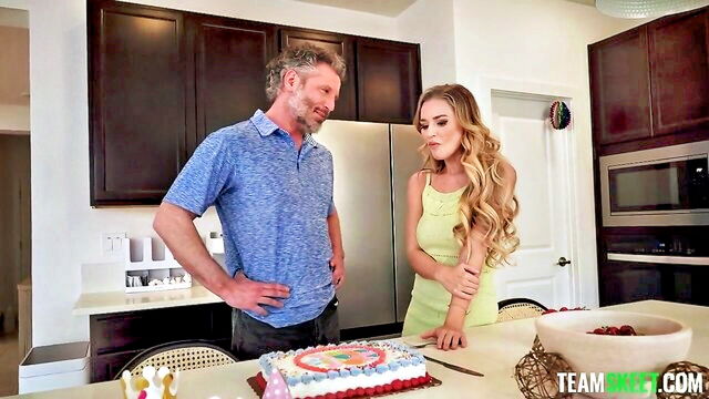 blake blossom - blonde pussy filled with cum