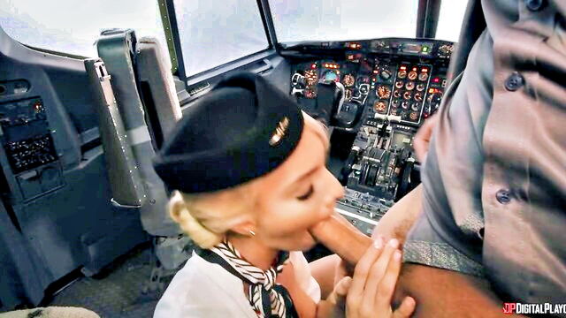 flight attendant fucked on plane : Digital Playground