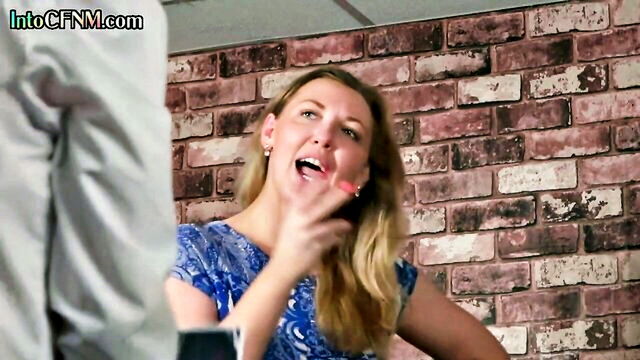 cfnm birds cock tugging