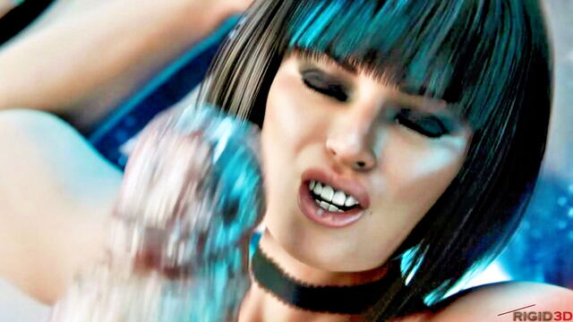 huge tits, titty fuck, mass effect - femshep 3d tits fucked