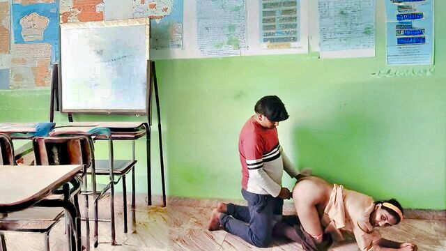 indian college girl lesson