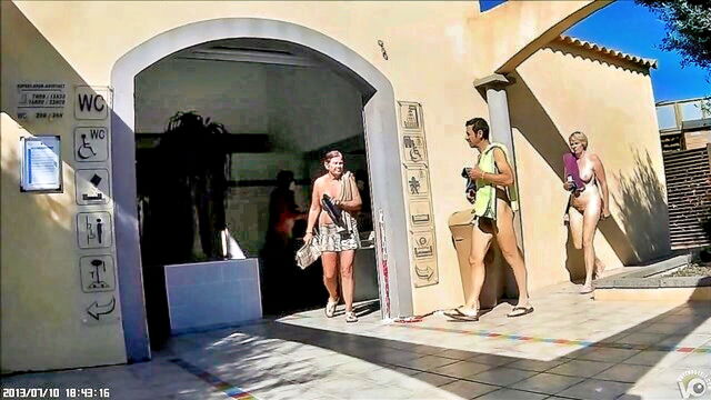 mature, nudist, couples - nudist couples resort