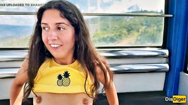 all tits, amusement, amusement park - riskiest ferris wheel blowjob