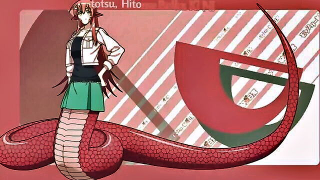 storyline, harem, anime - monster musume boobs washing