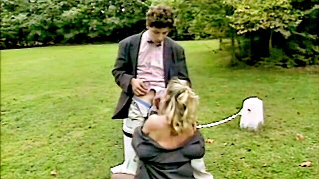 blonde milf, full movie, 18 tits - french mansion a classic retro milf encounter