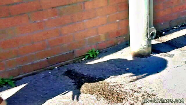 british black woman urinating in londons public areas while receiving digital stimulation : UK Flashers
